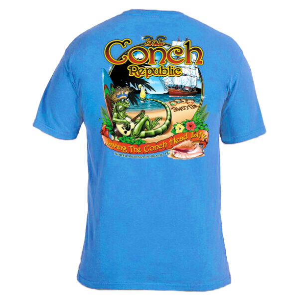 Conch Head Life T-Shirt – The Conch Republic Grill
