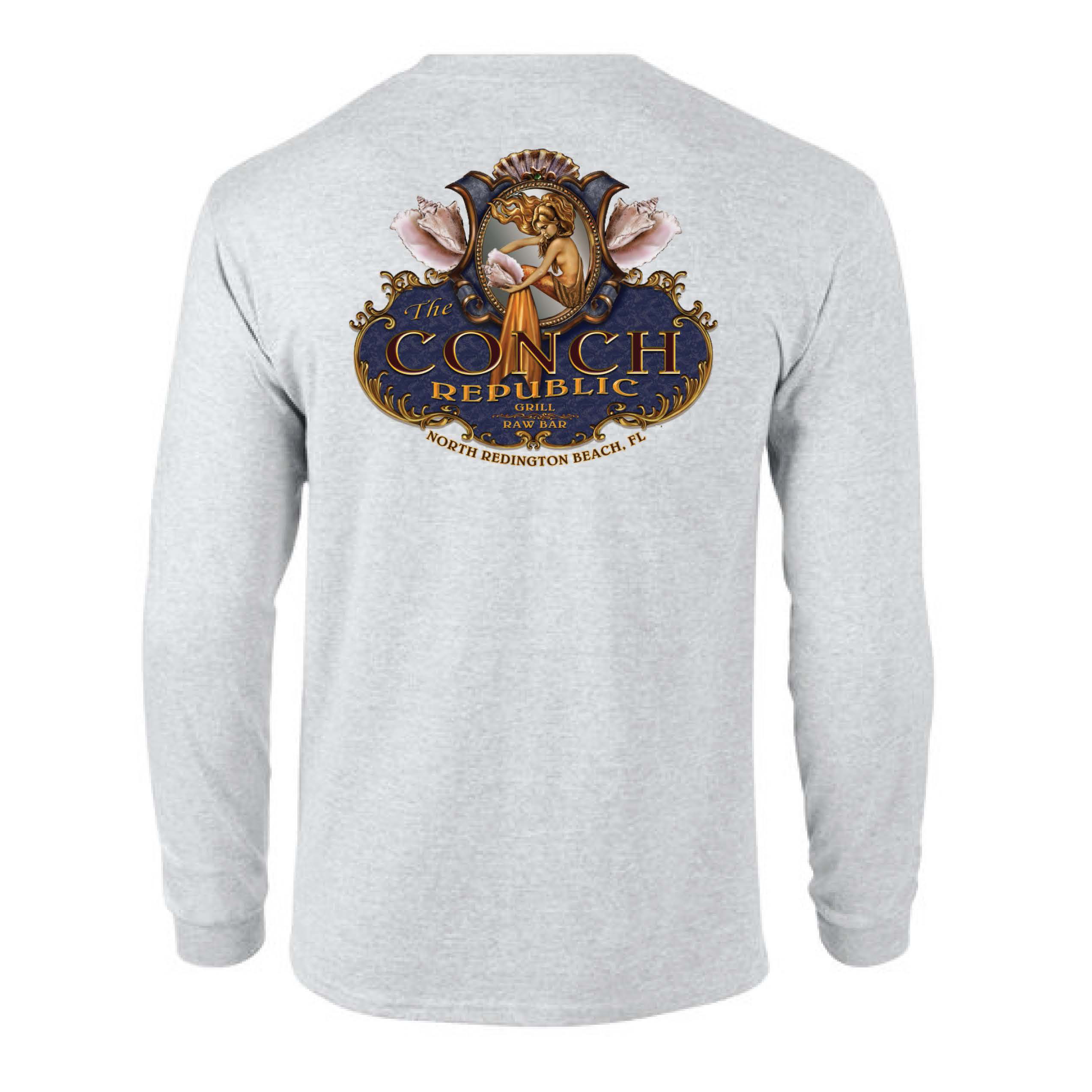 The Conch Mermaid Long Sleeve Shirt 