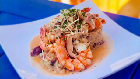 Wild Mushroom Shrimp Risotto Hero