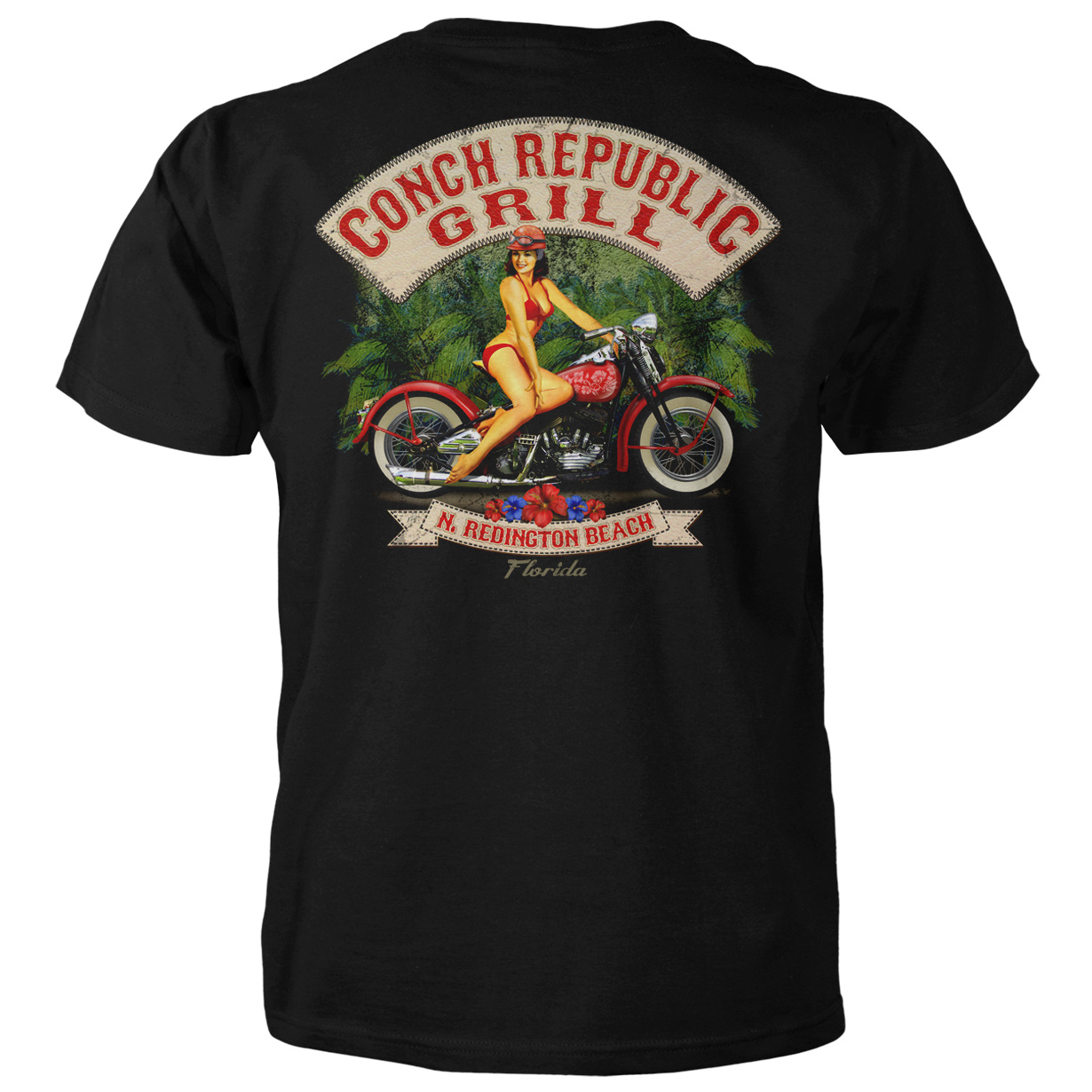 Pin-Up Motorcycle – The Conch Republic Grill