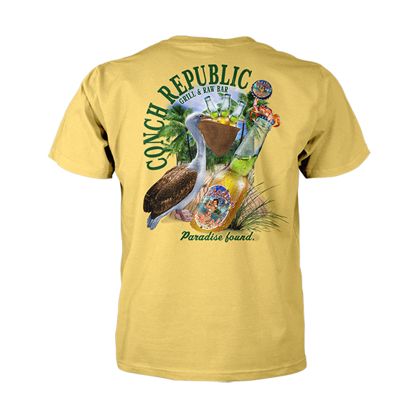 The Conch Pelican T-Shirt – The Conch Republic Grill
